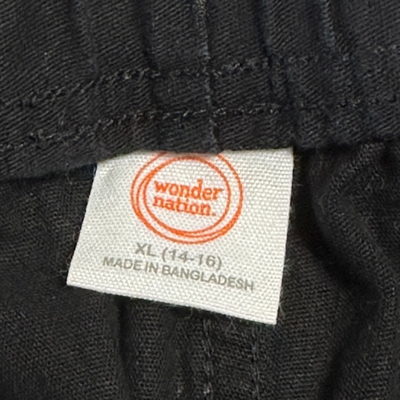 Boy's Black Pants Size  XL (14-16) - Picture 2 of 3